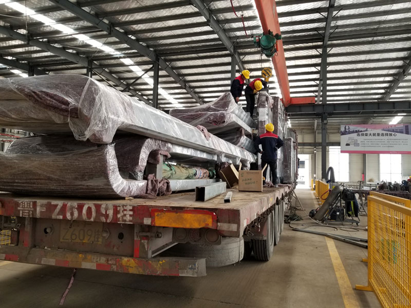 榮大發(fā)往安徽省公交候車(chē)亭記錄