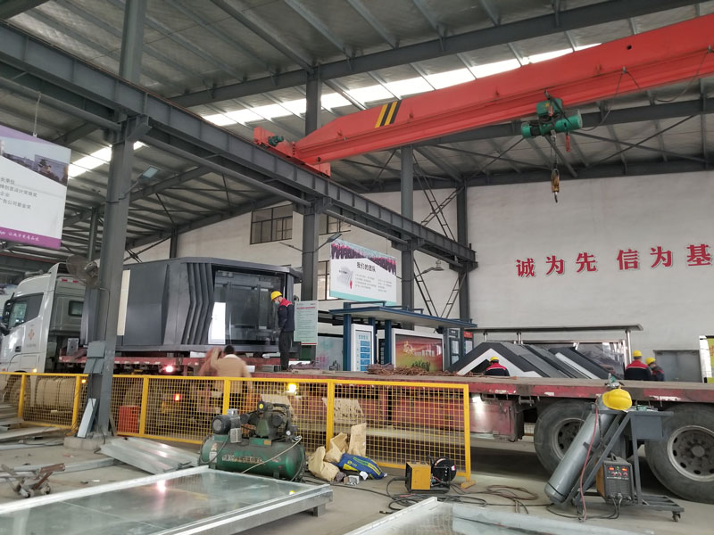 榮大公交候車亭廠家發往廣東的智能候車亭發貨記錄