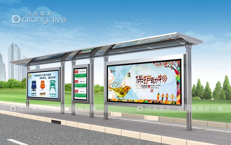 不銹鋼候車亭價格探討配圖二